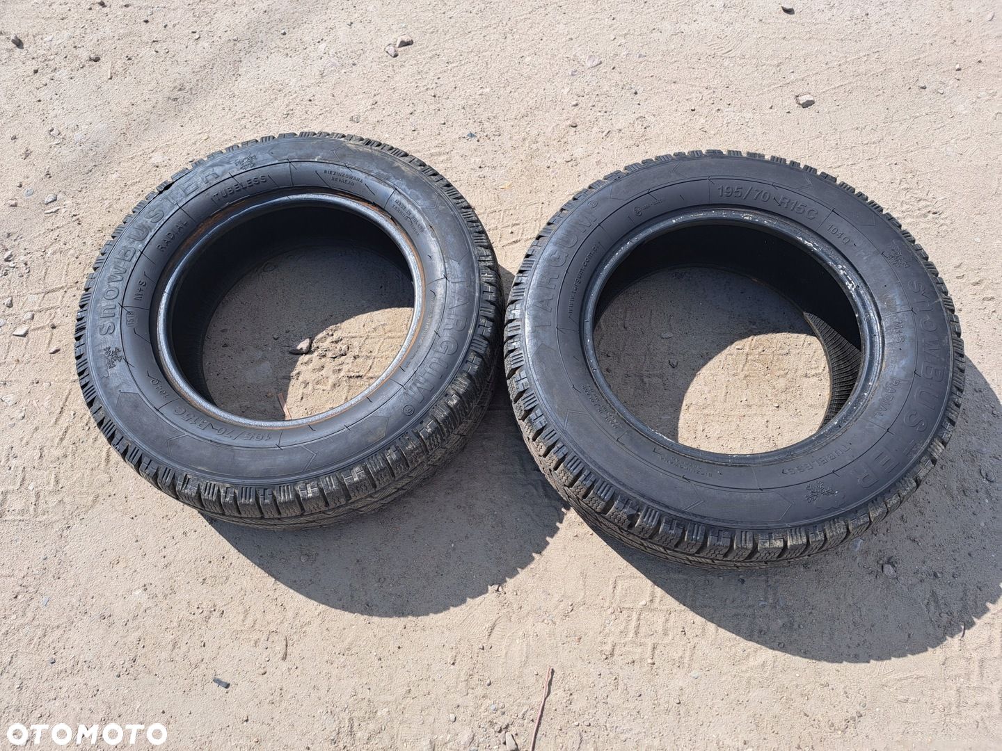 2 x OPONA OPONY TARGUM SNOWBUSTER 195/70 R15C ZIMOWE - 1