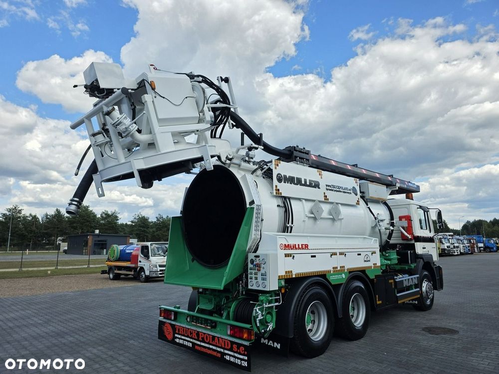 MAN 6x4 WUKO MULLER CANALMASTER KOMBI DO CZYSZCZENIA KANAŁÓW - 36