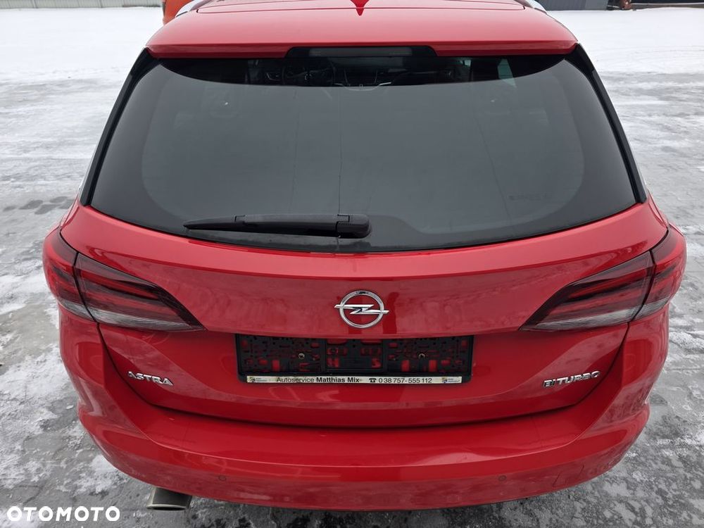 OPEL ASTRA K V 5 KOMBI KLAPA POKRYWA BAGAŻNIKA + ZDERZAK TYLNY PDC LAKIER Y50S - 1