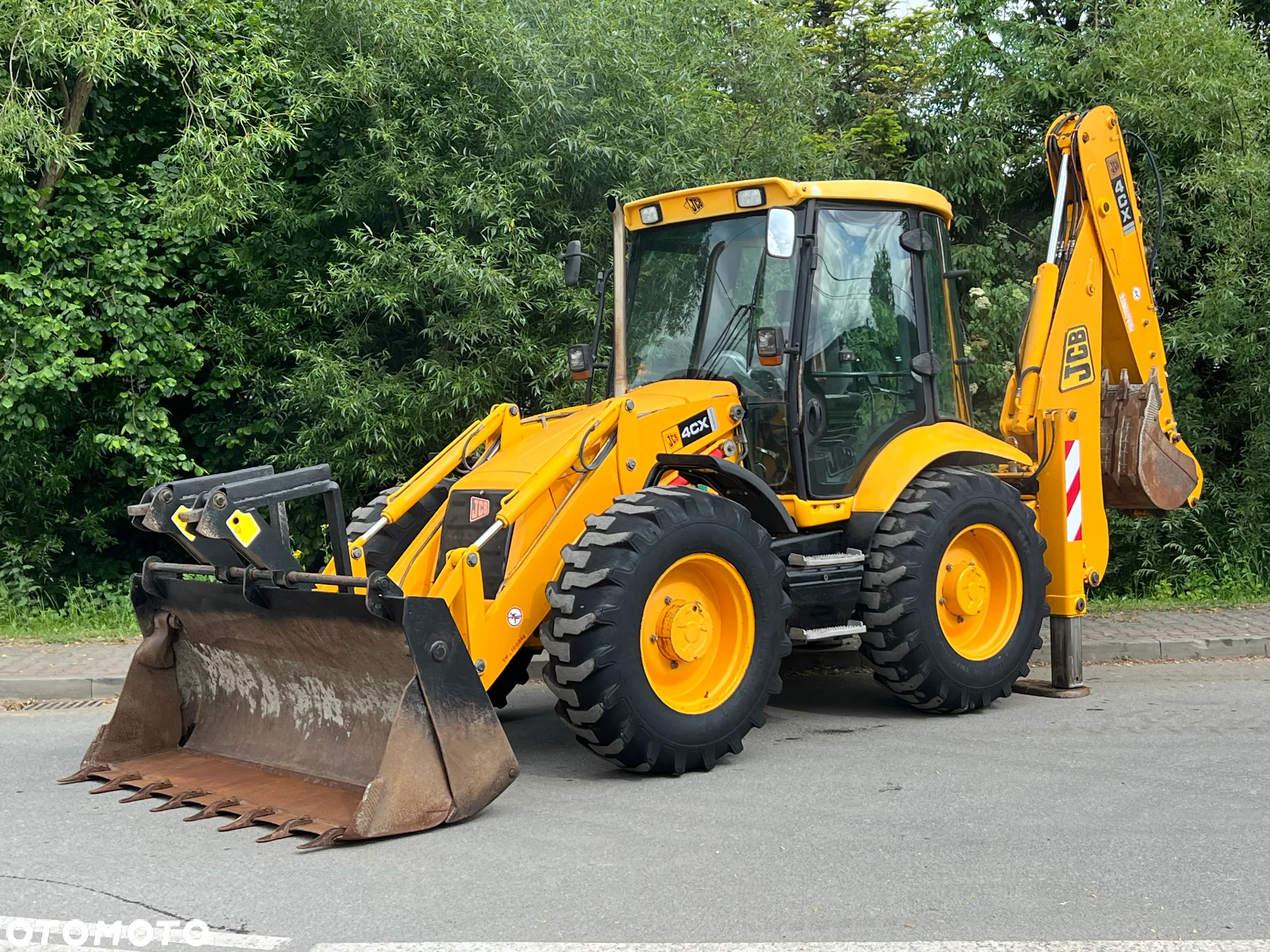 JCB *Koparko Ładowarka*  JCB 4CX SPROWADZONA Bardzo Dobry Stan - 11