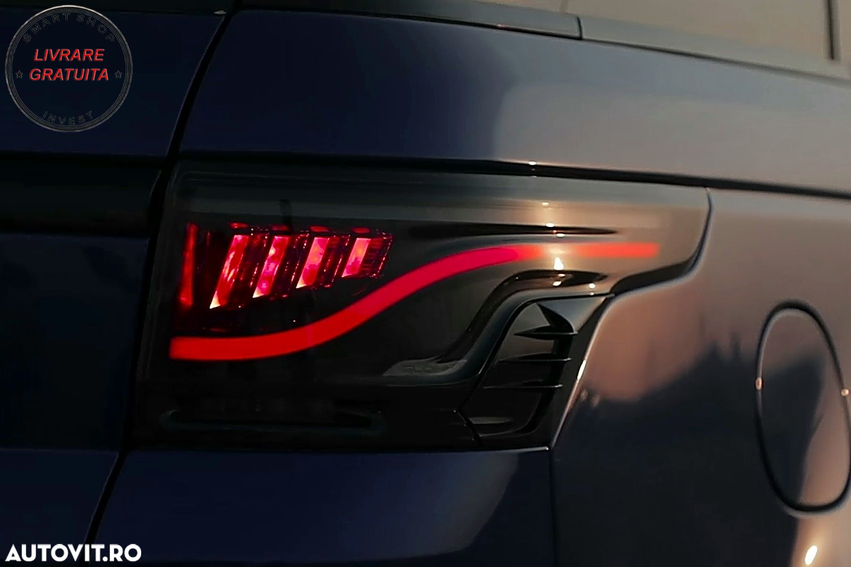 Aripioare Aerodinamice AF-Sport pentru Stopuri Glohh GL-5i GL-5X Range Rover Sport- livrare gratuita - 10