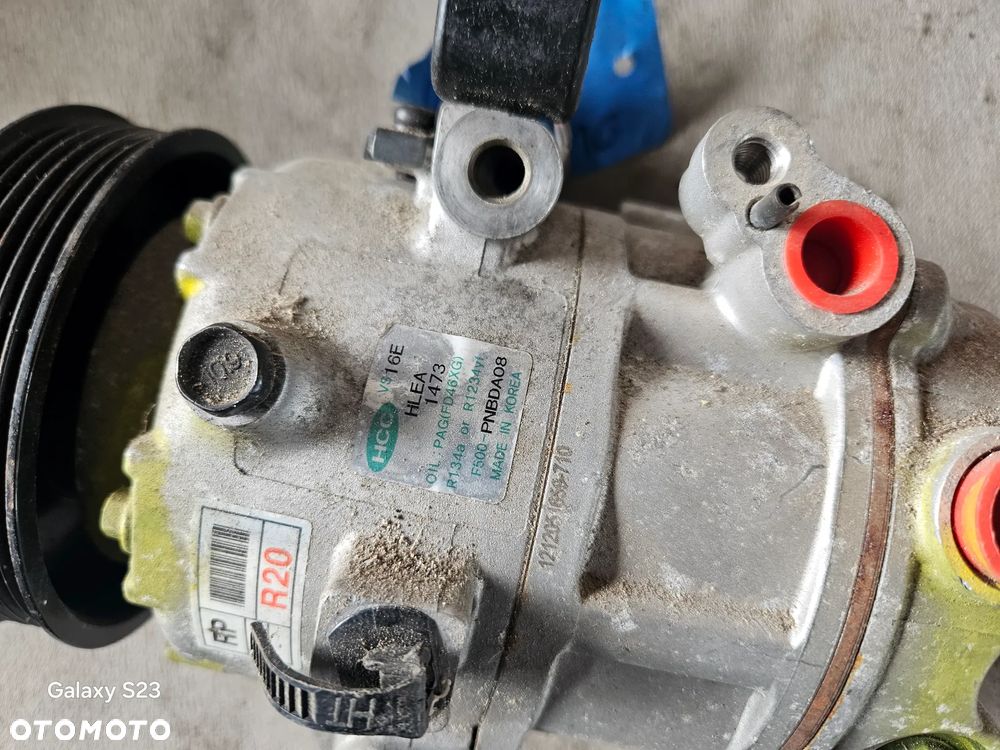 Sprężarka pompa kompresor klimatyzacji KIA CARENS IV 2,0 GDI 2014r F500-PNBDA08 - 2