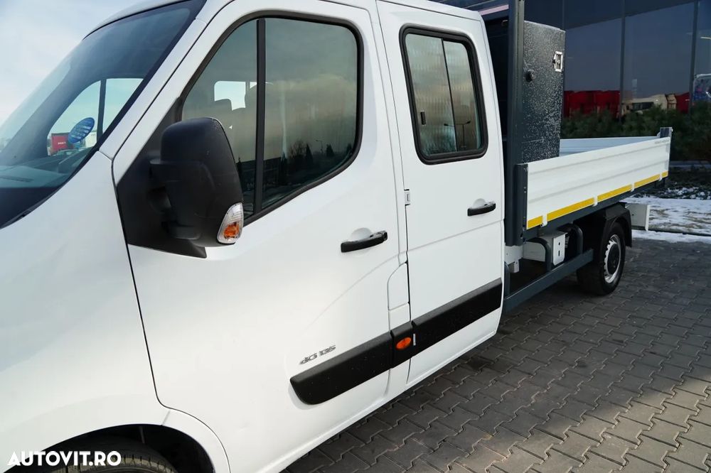 Renault MASTER / DCI 135 / BASCULATOR / CAMION CU OPȚIUNI 7 LOCURI / MANUAL - 18