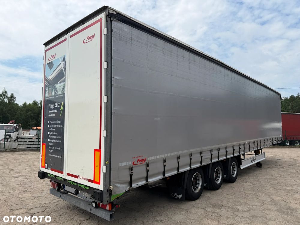 Fliegl FIRANKA MEGA / SAF INTRAX / OŚ PODNOSZONA / UŻYTKOWANA OD 2023 ROKU / DACH PODNOSZONY / DOSTĘPNYCH KILKA SZTUK !! - 5