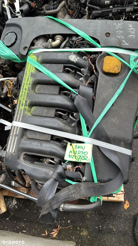 BMW M57D30 3.0d diesel SILNIK KOMPLETNY - NIE KRĘCI WAŁ - 3