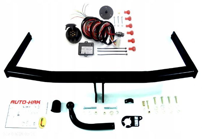 NOWY ORYGINAŁ HAK HOLOWNICZY Z MODUŁEM 7PIN  DO VW VOLKSWAGEN GOLF 5 V VARIANT KOMBI od 2007 do 2009 - 1