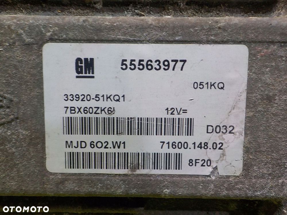 OPEL AGILA B II 1.3 CDTI 08r 5D sterownik komputer silnika 55563977 - 3