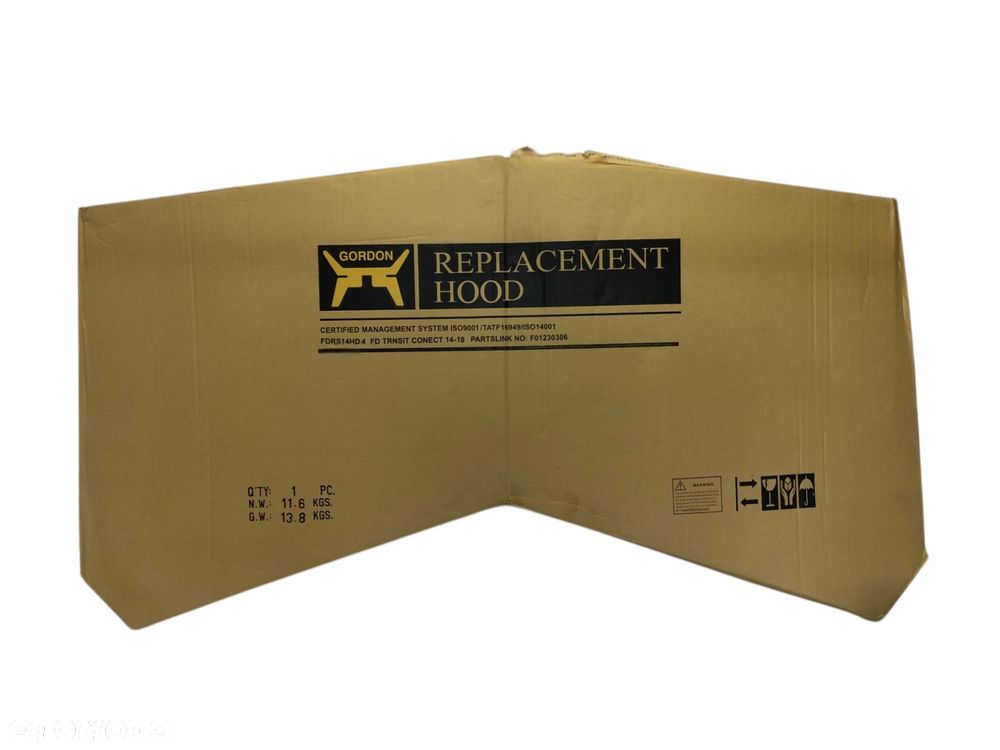 Ford Transit Connect II MK2 2013-2018 Maska pokrywa silnika - 12