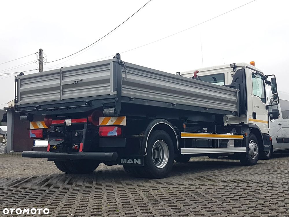 MAN TGL WYWROTKA KIPER HAKOWIEC 12.220 KLIMA 4x2 DO KONTENERÓW - 15