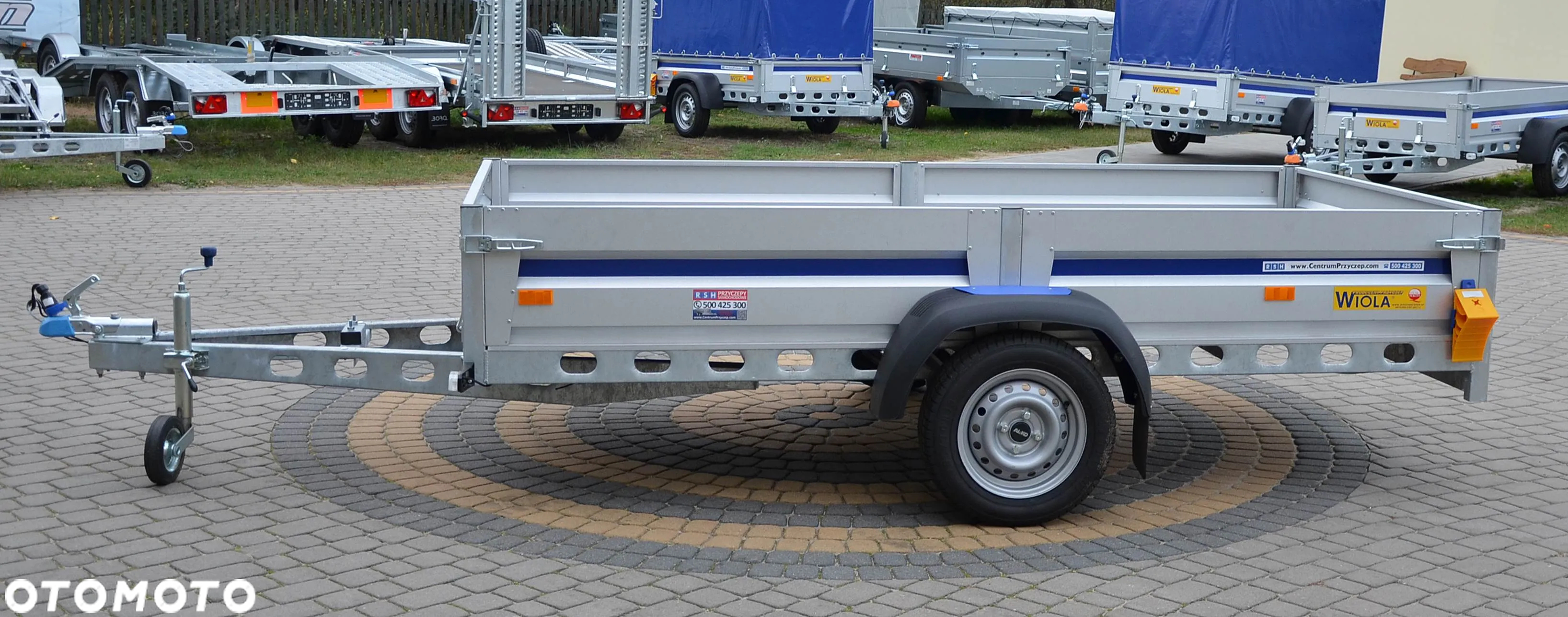 Wiola PRZYCZEPKA SAMOCHODOWA  SILEZIA 2,92X1,42M, DMC:750KG - 3