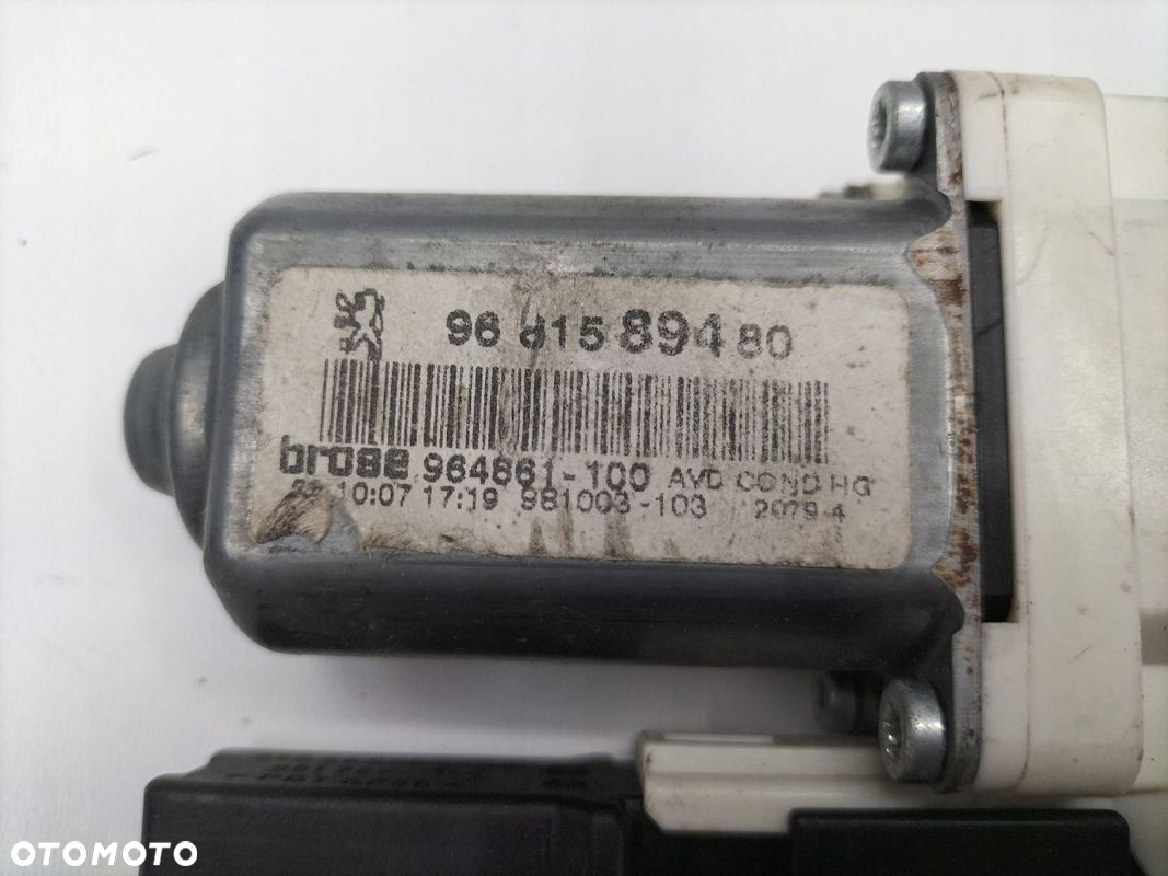 SILNICZEK SZYBY PRAWY PRZÓD PEUGEOT 307 CC CABRIO 9681589480 964861-100 - 4