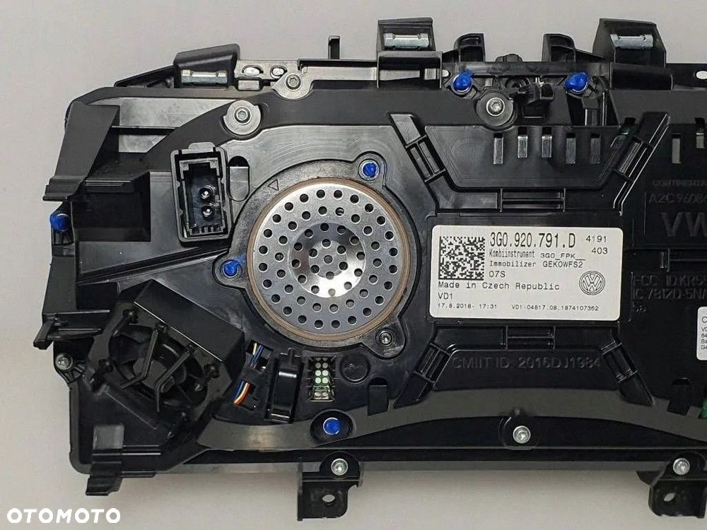 LICZNIK ZEGARY VIRTUAL COCKPIT LED VW PASSAT B8 ARTEON 3G0920791D europa - 7