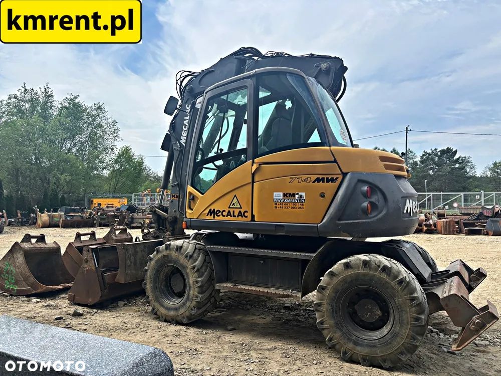 Mecalac 714 MW KOPARKA KOŁOWA 2012r. | MECALAC 12 MTX MXT 15 9 11 VOLVO 140 JCB 145 CAT 313 LIEBHERR 910 914 - 18