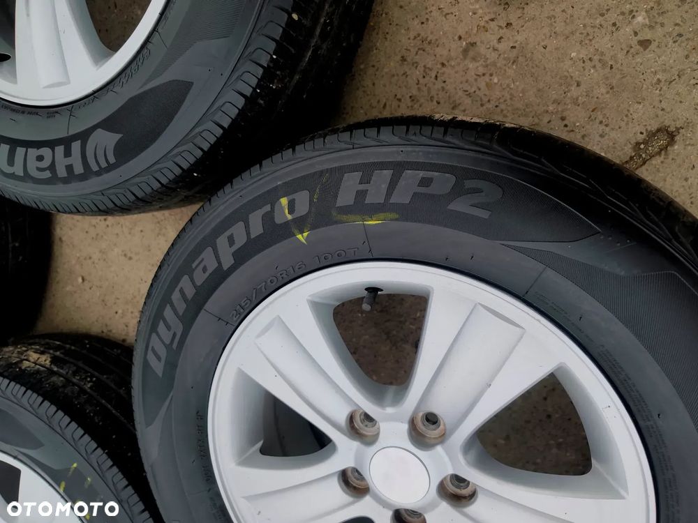 5x115 Felgi Aluminiowe Alufelgi Oryginalne 16 Koła Letnie Lato Opel ASTRA J DIESEL ZAFIRA C INSIGNIA B ANTARA CHEVROLET CRUZE MALIBU CAPTIVA 4mm Legnica ALU-RAD 215/70 - 10
