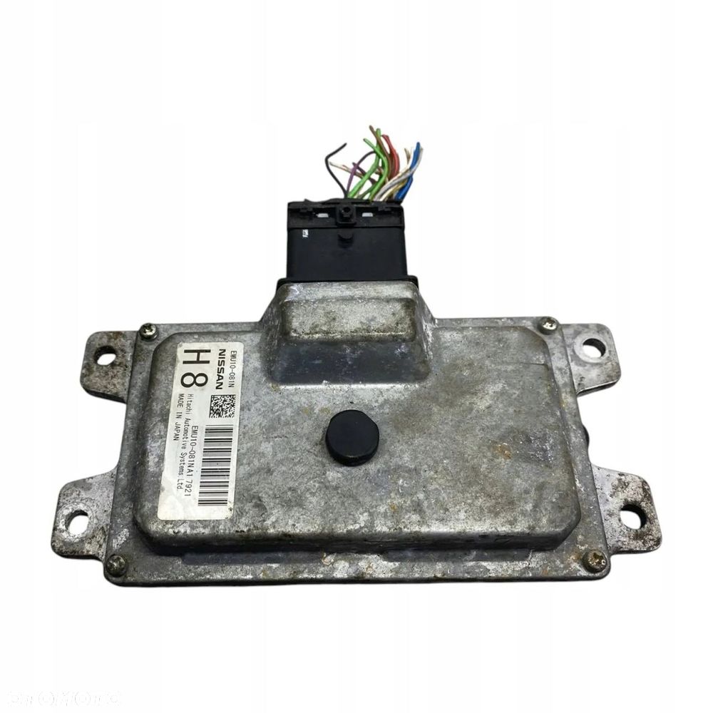STEROWNIK KOMPUTER NISSAN JUKE F15 1.2 16V EMU100-81N HITACHI ECU - 1