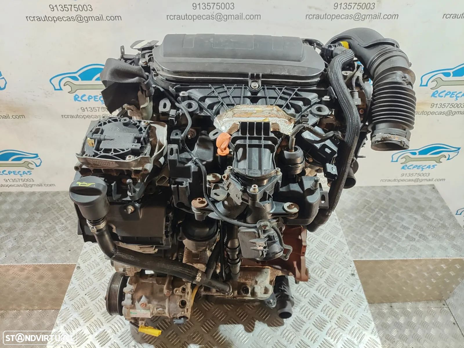 Motor Completo Citroen Peugeot PSA 2.0 HDI 16V 163CV 10DYZD RH02 CITROEN DS5 - 1