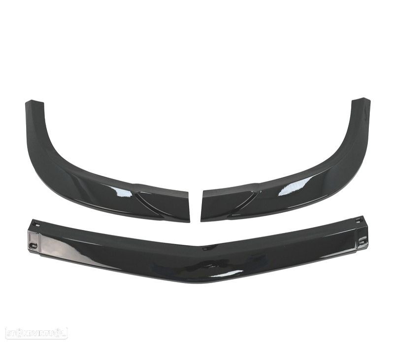 SPOILER LIP FRONTAL MERCEDES W204 AMG FACELIFT 11-13 LOOK C63 - 6