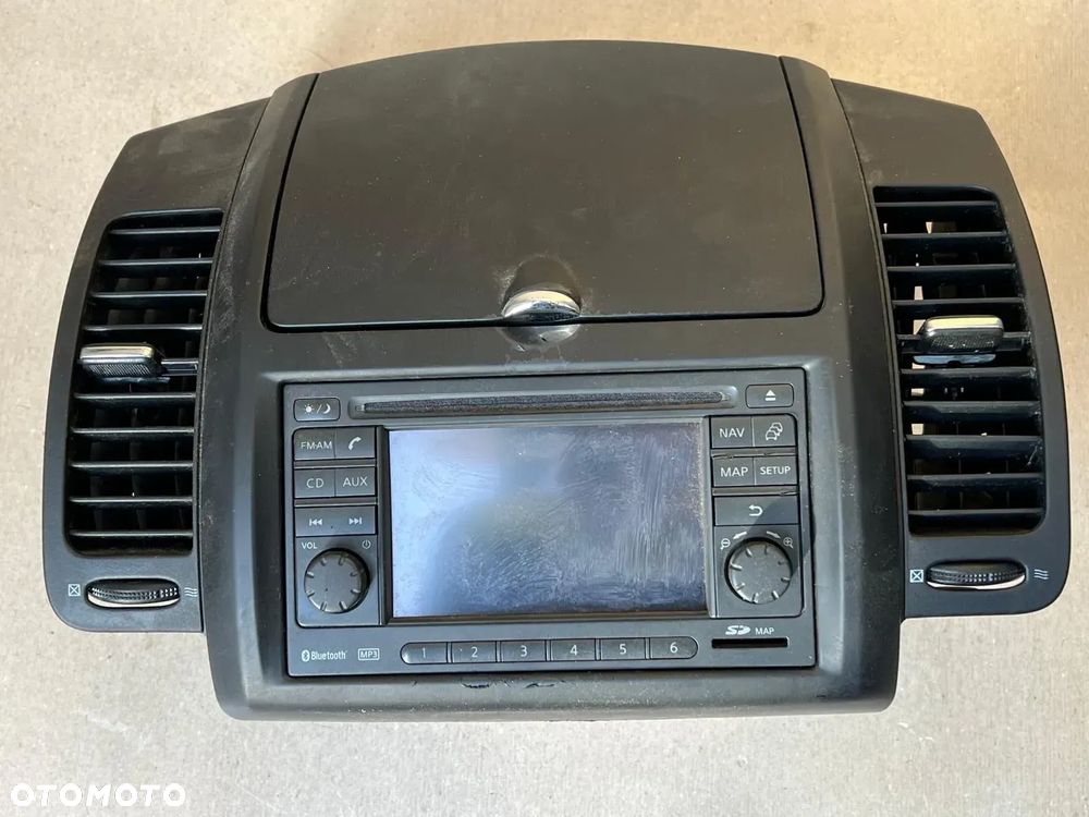 Radio oryginalne panel półka schowek Nissan Note E11 lift - 2
