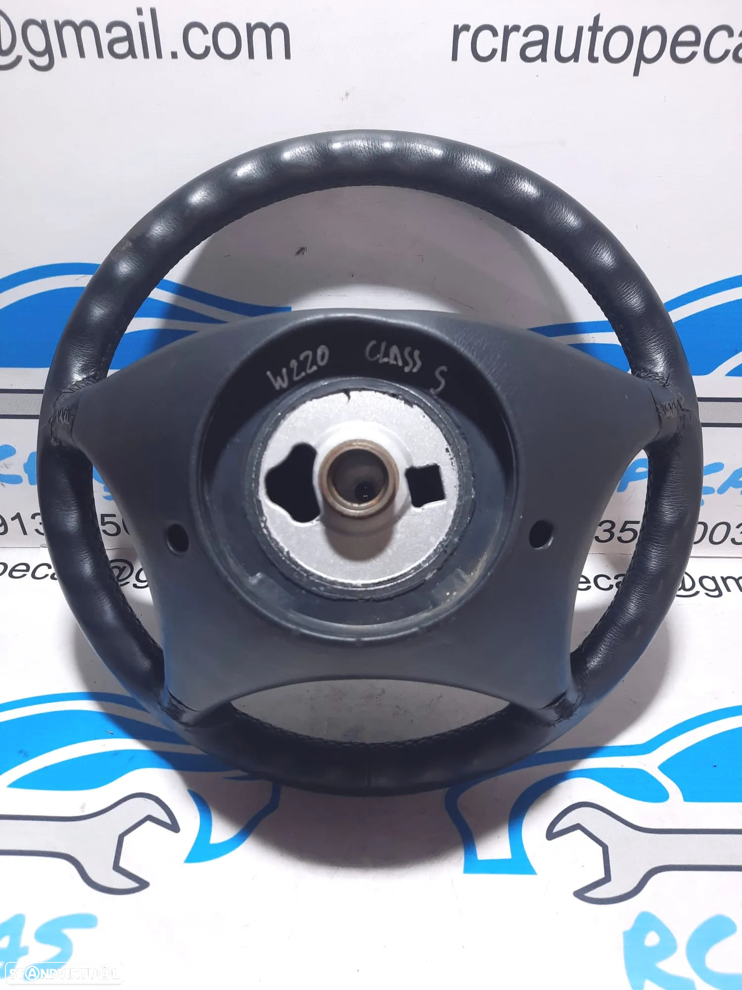 VOLANTE GUIADOR COMPLETO MERCEDES BENZ CLASS S W220 A2204600503 2204600503 CL W215 PELE AIRBAG COMANDOS MULTIFUNÇÕES CONTROLO - 8