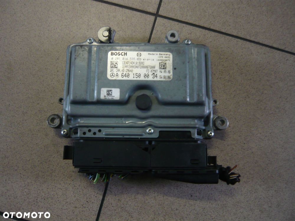 komputer sterownik silnika a6401500034 mercedes-benz w169 - 1