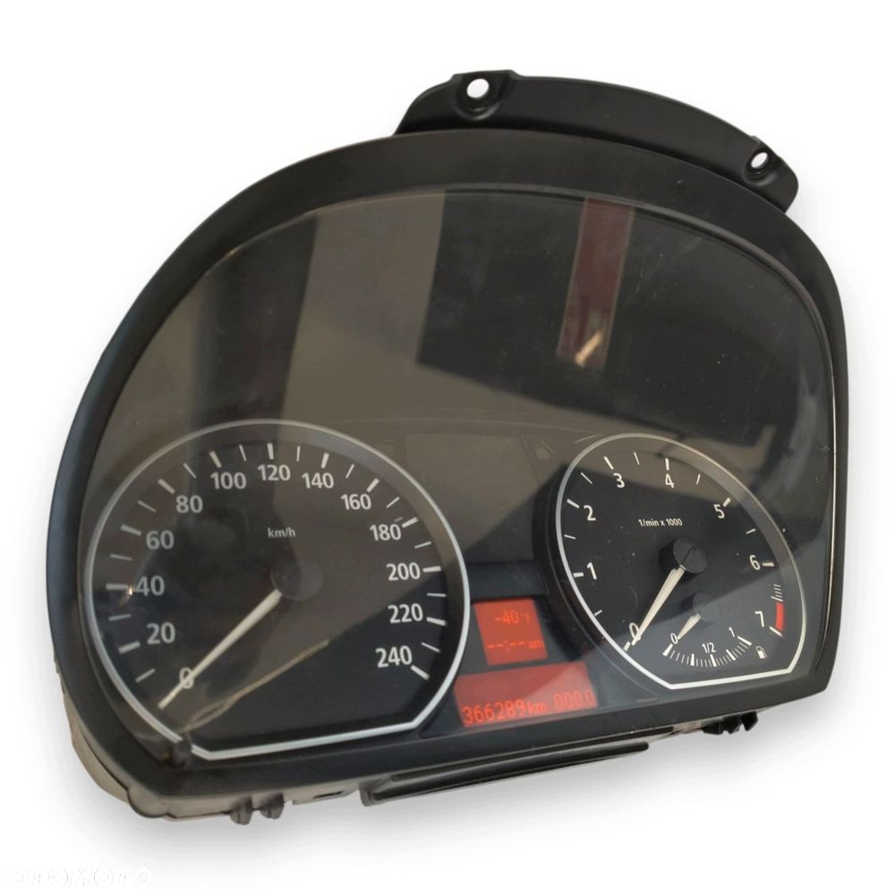 LICZNIK ZEGARY 6964499 BMW E81 E87 1.6 i Benzyna 366 289km 6964499 - 6