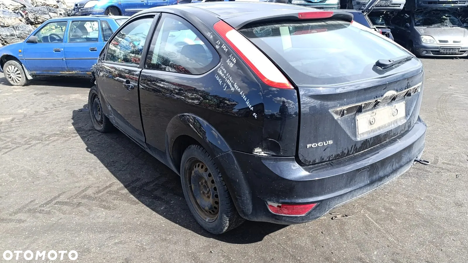34772 ford focus mk2 lift 1.4 16v 80 km ASDA (ASDB) na części kod lakieru f3 - 12