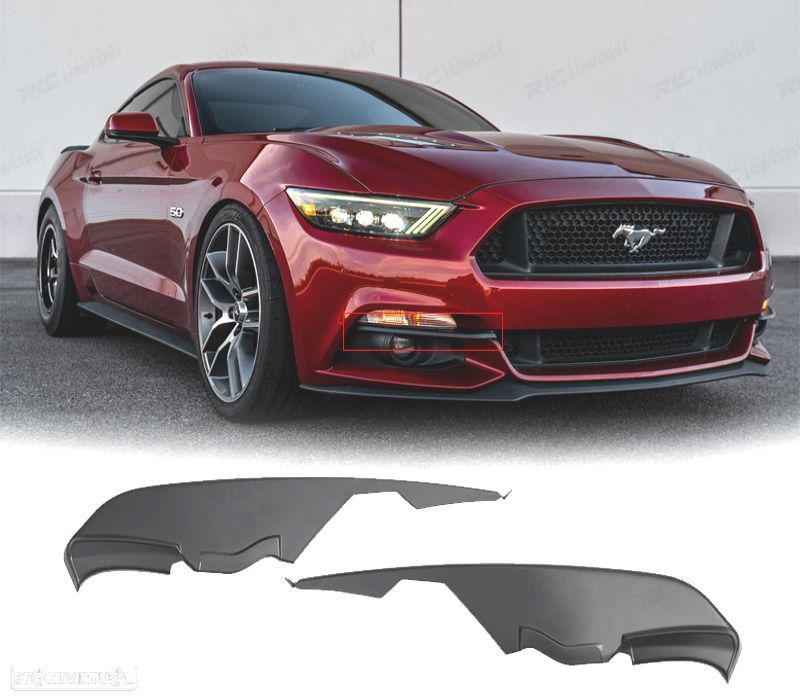 SPLITTERS NEVOEIRO FORD MUSTANG 15-17 - 1