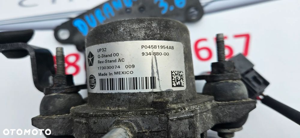 Dodge Durango LIFT 2017- 3.6 V6 Pompa podciśnienia Vacum pompa P04581954AB - 3