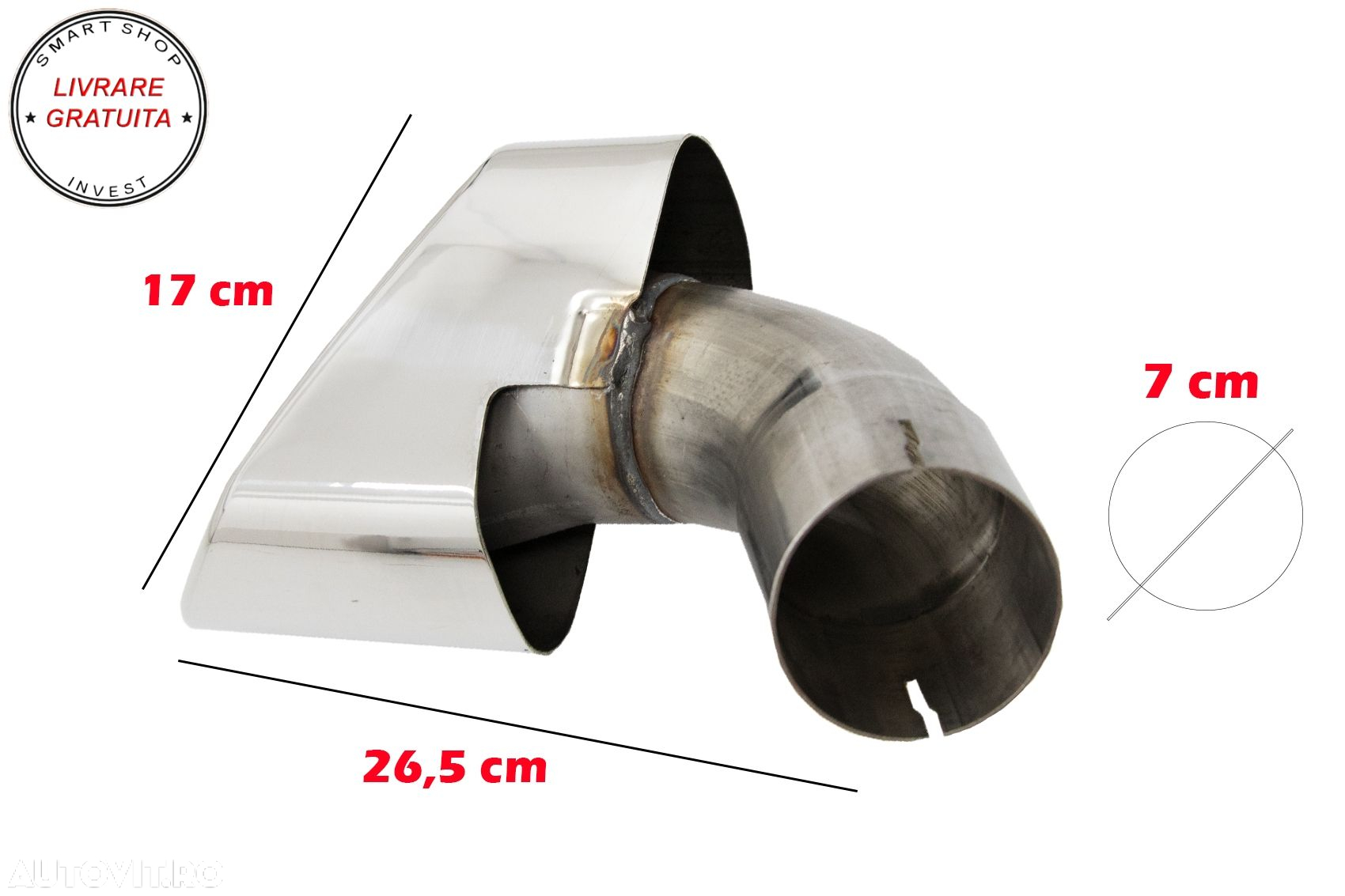 Difuzor Bara Spate si Ornamente Evacuare BMW X6 F16 V8 M-tech Design- livrare gratuita - 13