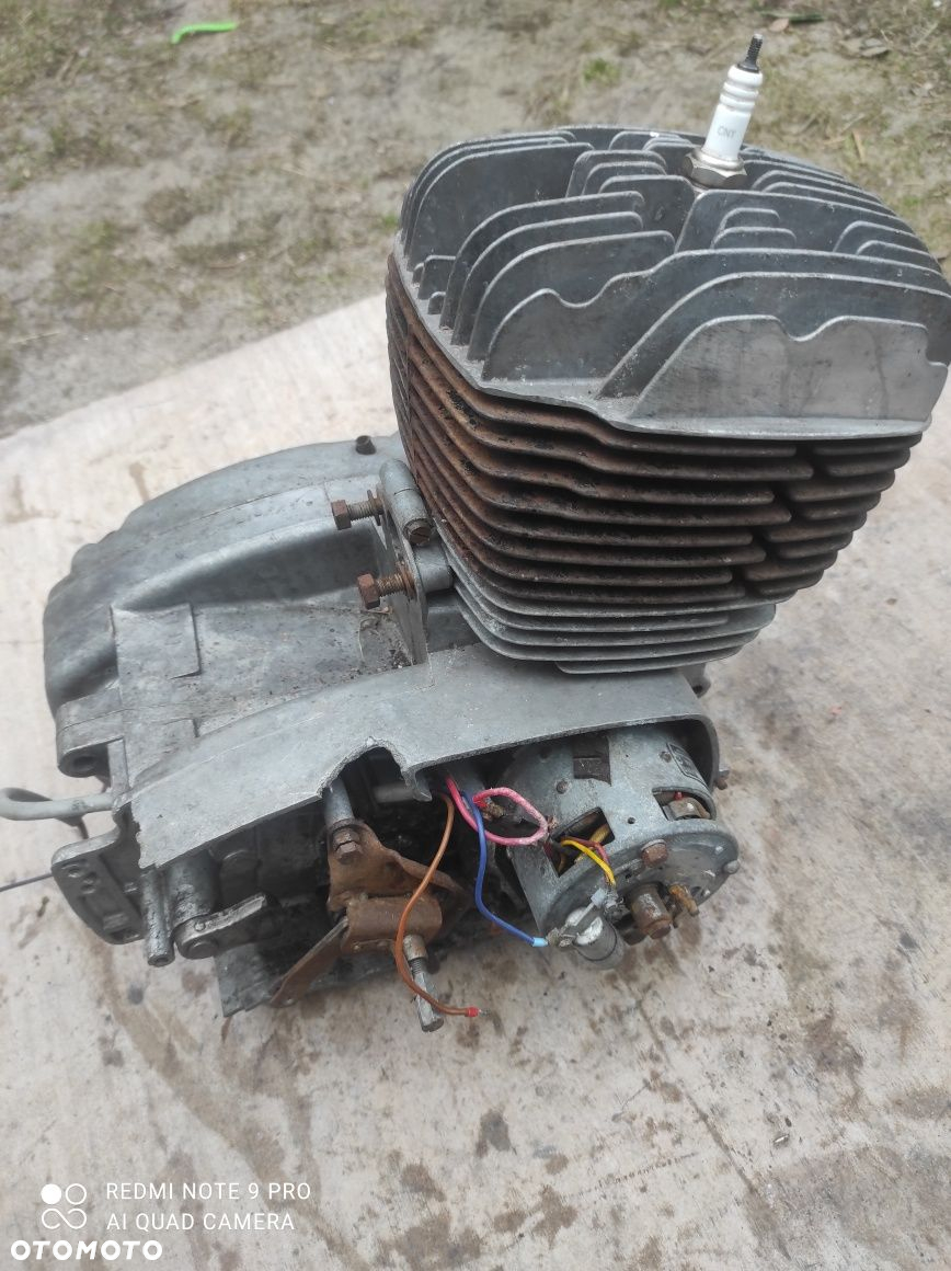 Silnik jawa cz 175 sport typ 477 wał cylinder skrzynia kartery 4.180 - 2