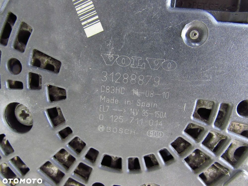 VOLVO C30 S40 V50 C70 II 2.0 D3 D4 ALTENATOR 31288879 - 7