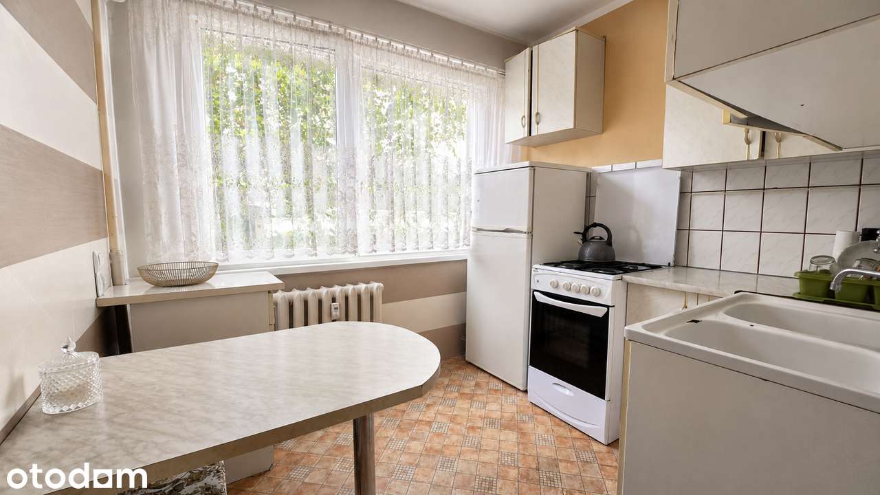 Dwupokojowe 36m2 parter!!! balkon piwnica niski blok spokojna okolica