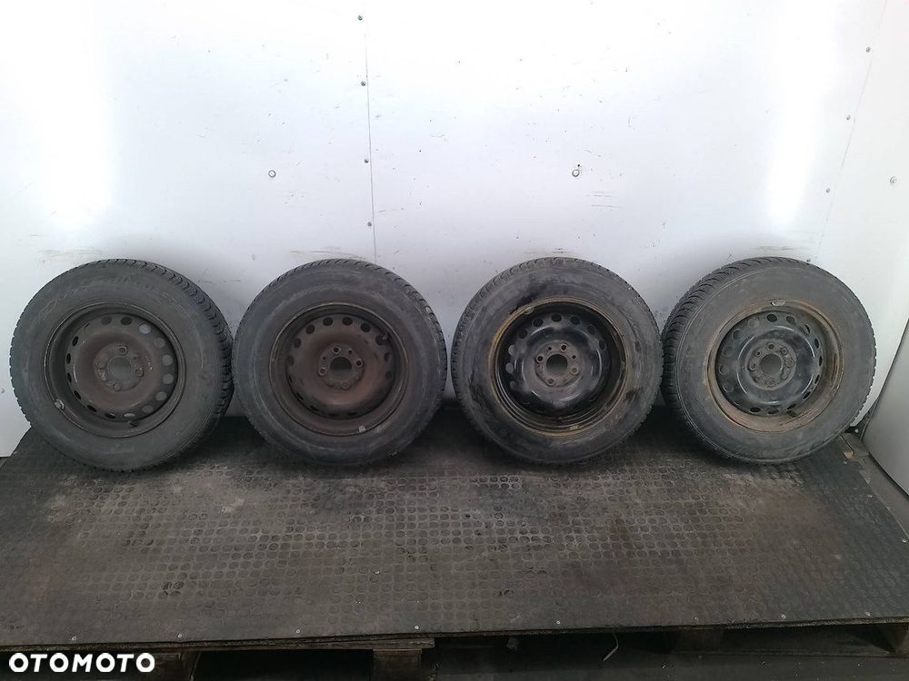 FELGI STALOWE KOMPLET 13 Z OPONAMI FIAT PANDA II 5.00BX13H - 1