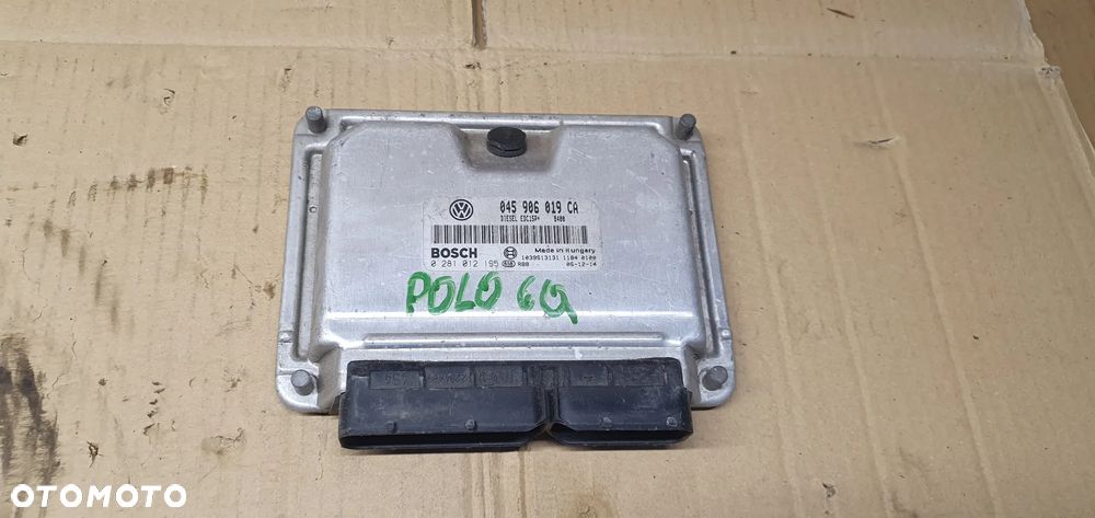 Komputer sterownik silnika VW Polo 9N 1.4 TDI 045906019CA - 1