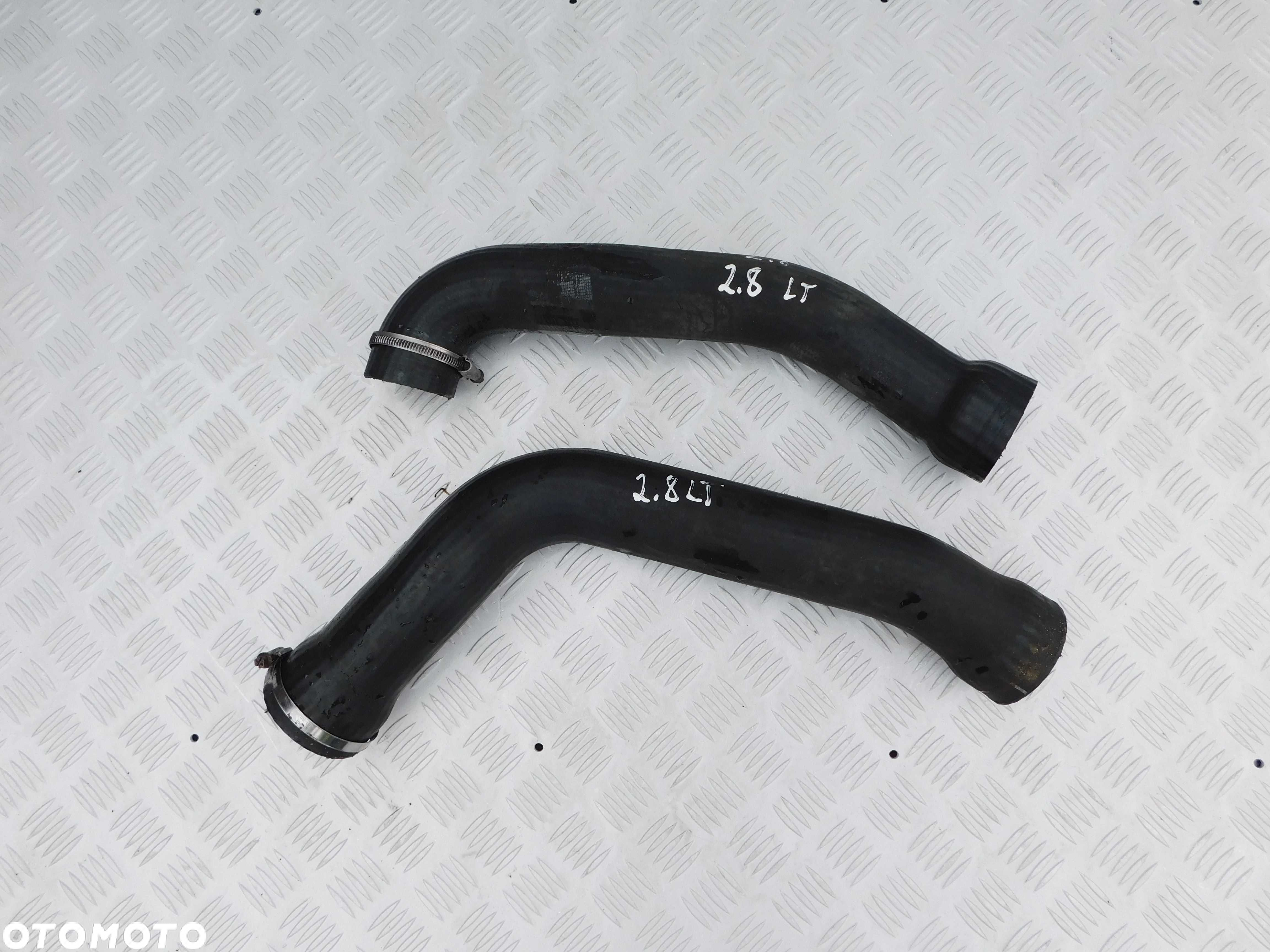 VW LT 2.8 wąż węże rura rury przewody powietrza intercoolera komplet 2 - 2