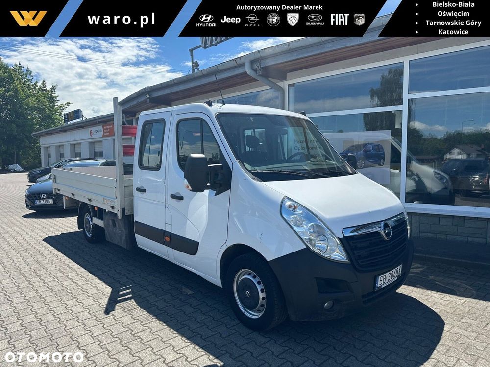 Opel movano MOVANO CREW CAB 2.3D MT6 E6 7osob.+skrzynia otw.