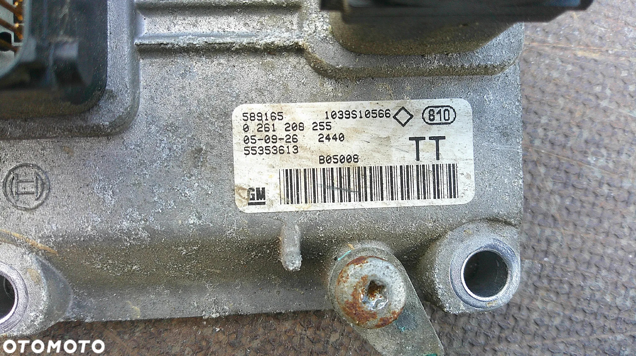 OPEL MERIVA A 1.4 16V IMMO ZESTAW STARTOWY 55353613 - 2