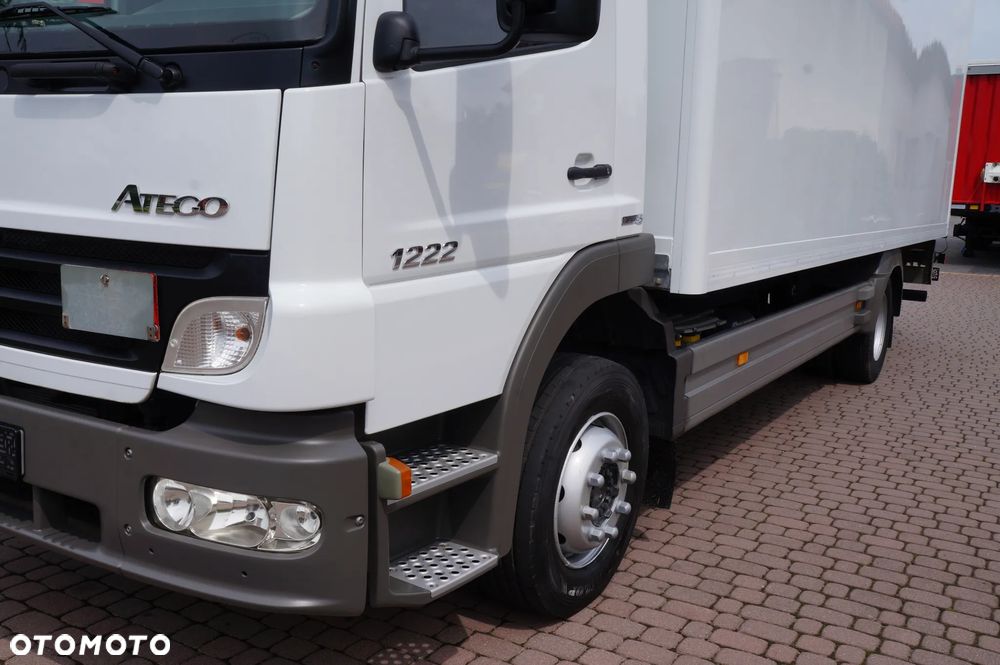 Mercedes-Benz ATEGO 1222 EURO 5 KONTENER 7.30 m 269 TYS KM KLIMATYZACJA 3 OSOBY MANUAL 1318 - 5