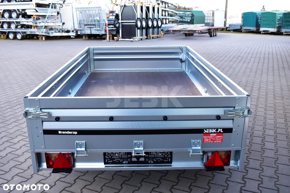 Brenderup NOWOŚĆ !!! 2260 WSUB Uchylna DMC 750 kg. 258 x 153 cm. wysoka burta 40 cm. - 8