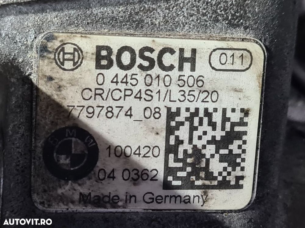 Pompa injectie / inalte BMW X3 E83 Facelift 2.0 D 2006 - 2010 177CP N47 Euro5 (1100) ... - 4