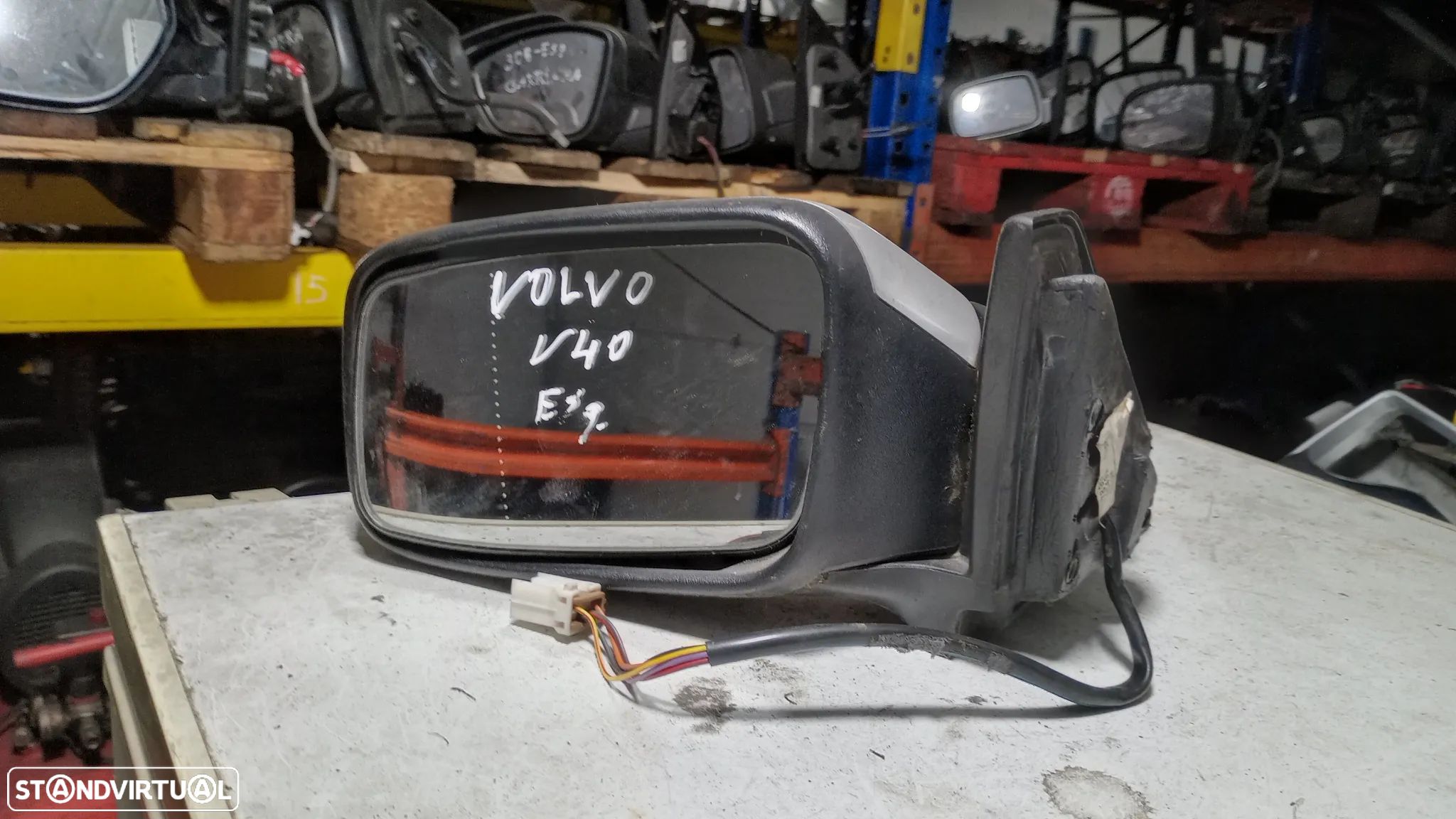 Retrovisor Volvo V40 Esquerdo - 1