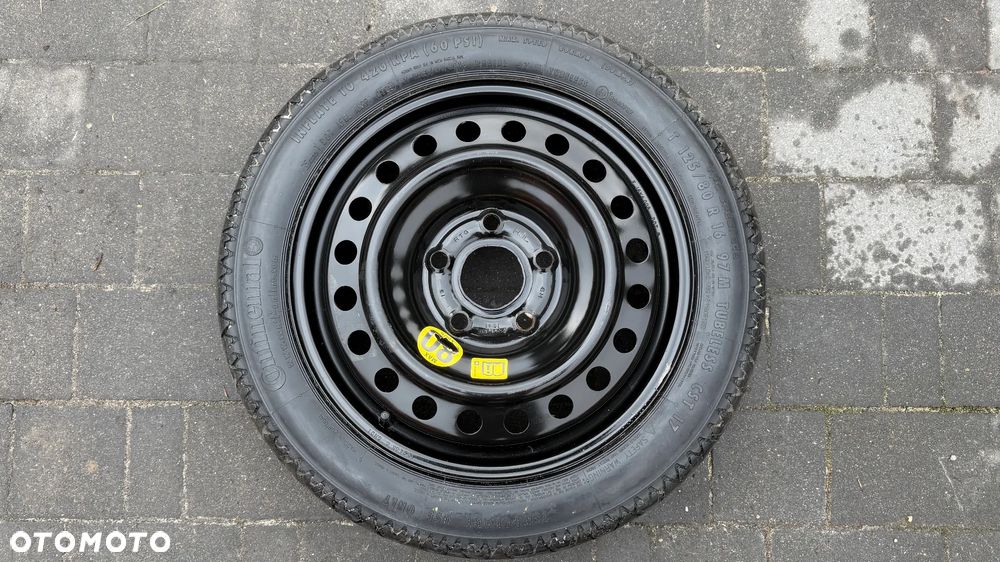 Dojazdówka 125/80 r16 5x120 koło dojazdowe Opel Insignia 2008-2017 bmw vw t5 transporter - 1