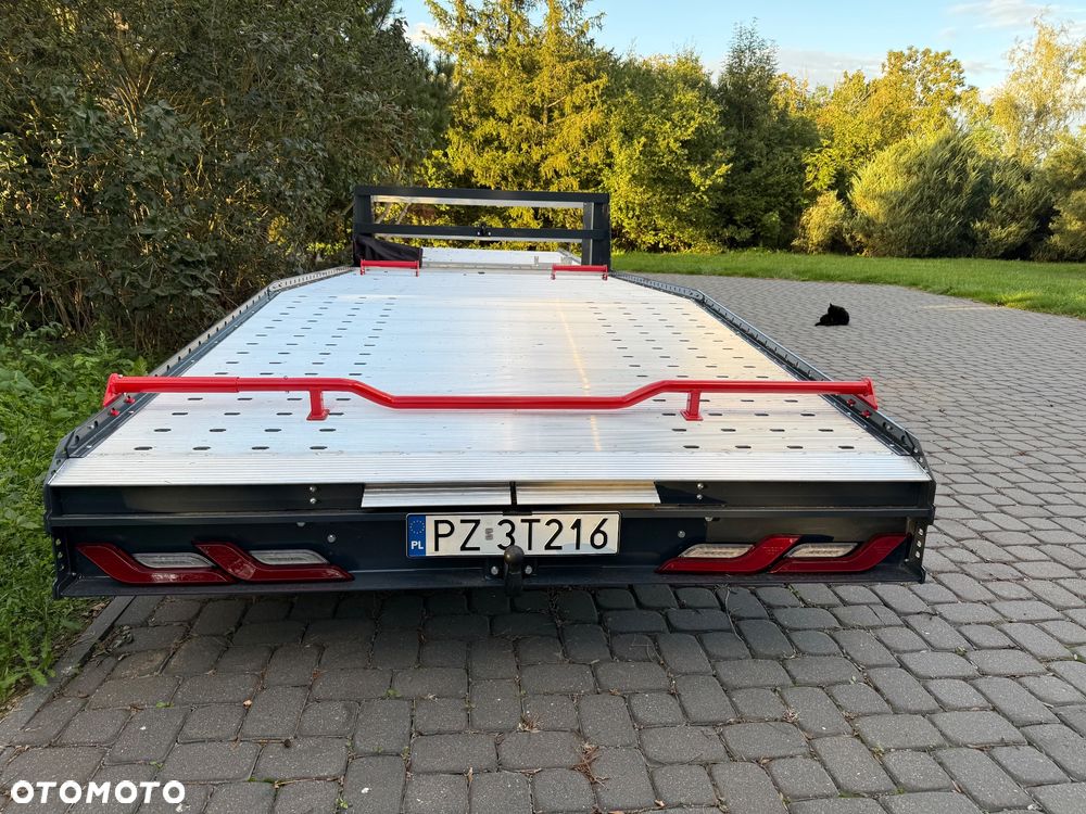 Zabudowa lawety najazd aluminiowy autolaweta pomoc drogowa Renault Master Fiat Mercedes Iveco - 9