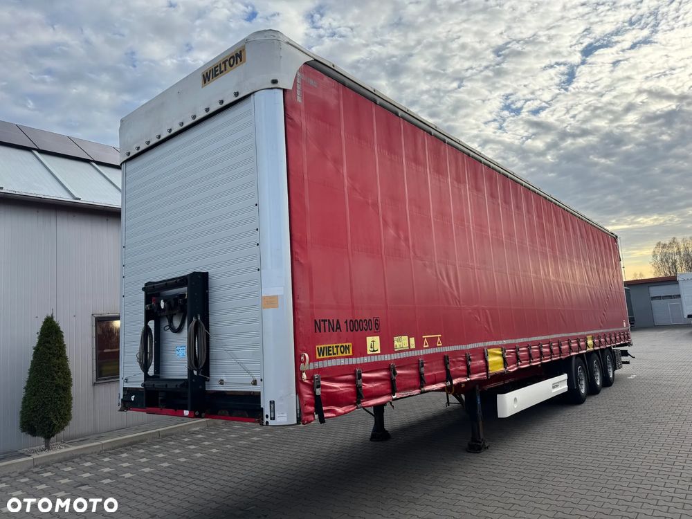 Wielton NACZEPA FIRANKA MEGA, SAF, XL, OŚ I DACH PODNOSZONE 2017 ROK SUPER STAN - 1