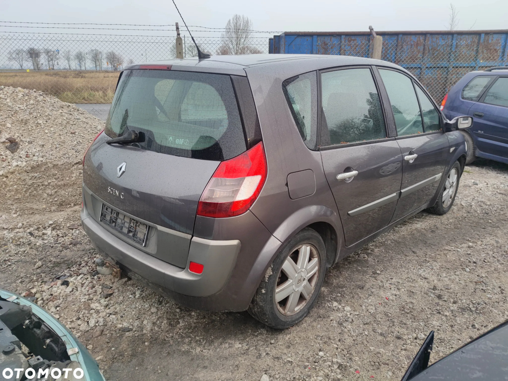 Renault scenic II silnik 1.9 dCi lakier TEC68 na części - 3