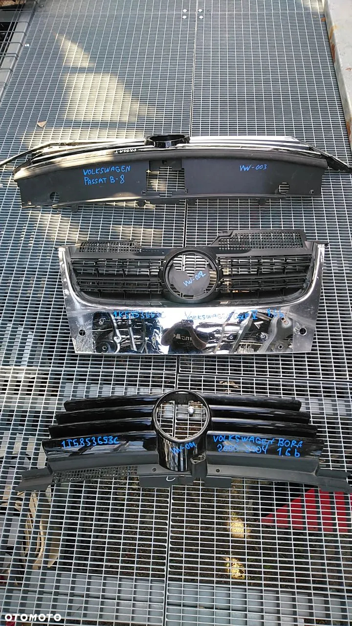 VW AUDI GRILL PRZEDNI GRILLE PRZEDNIE - 2