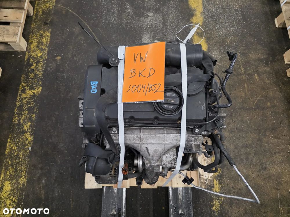 Volkswagen BKD 2.0 diesel silnik kompletny z pełnym osprzętem gotowy do montażu - 5