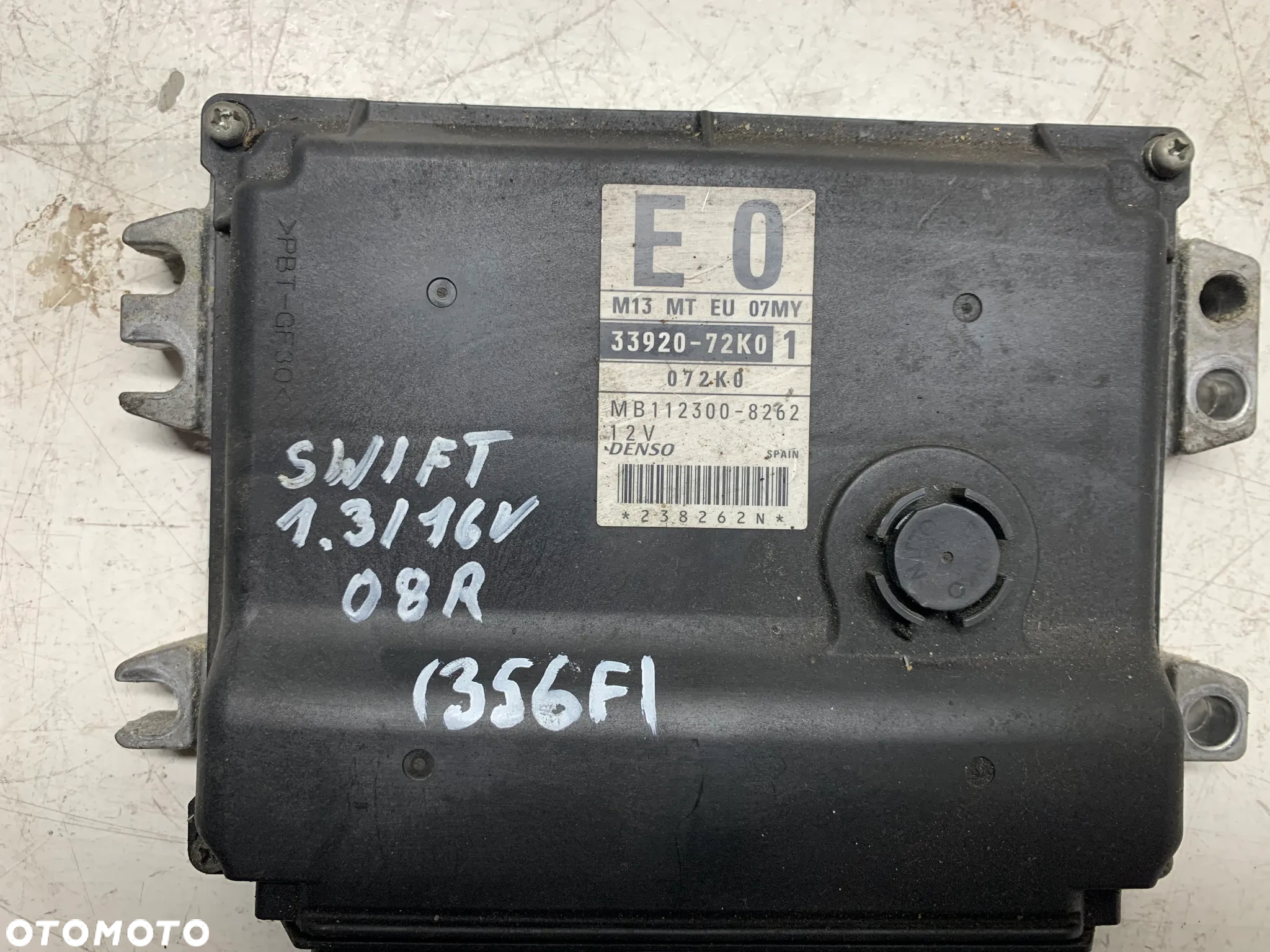 SUZUKI SWIFT 08R 1.3 16V ZESTAW STARTOWY 3392072K0 - 5