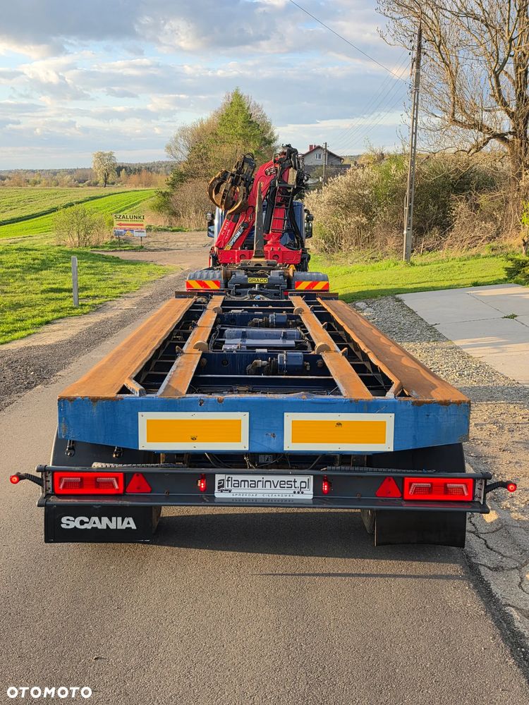 Polkon PRZYCZEPA POLKON PK-183 DO HAKOWCA ZŁOMU DO TROCIN DO TRANSPORTU KONTENERÓW ROLNICZA NA DUŻE KONTENERY - 6