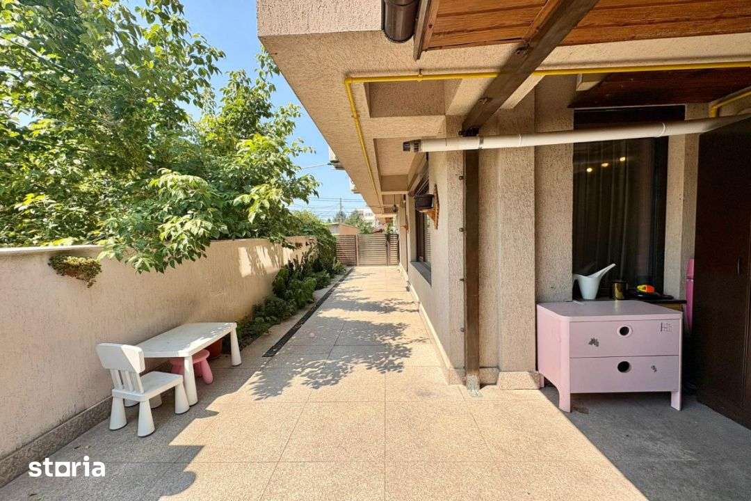 Bazilescu, Apartament 3 camere 104 mp, cu parcare si curte proprie — fotografia 1